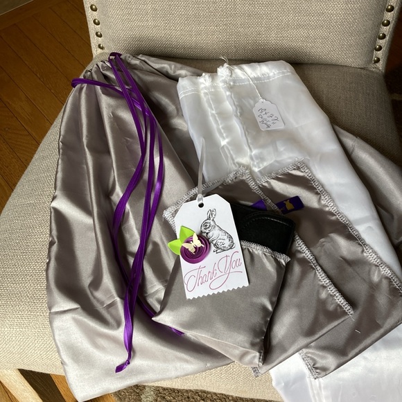 Satin Drawstring Bags - Picture 6 of 15